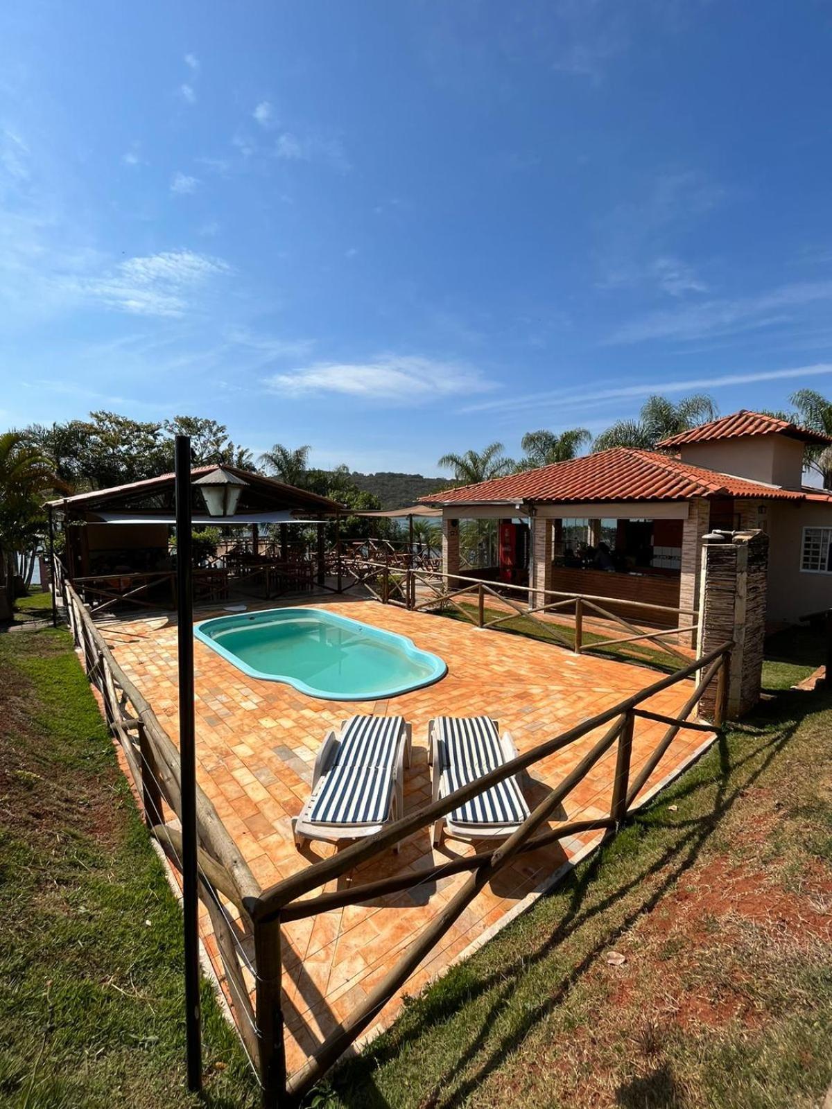 Chácara tucunaré azul Guapé Exterior foto